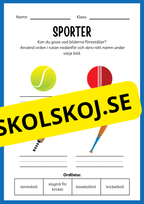 Sporter - Aktivitetsbok