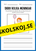 Sporter - Aktivitetsbok