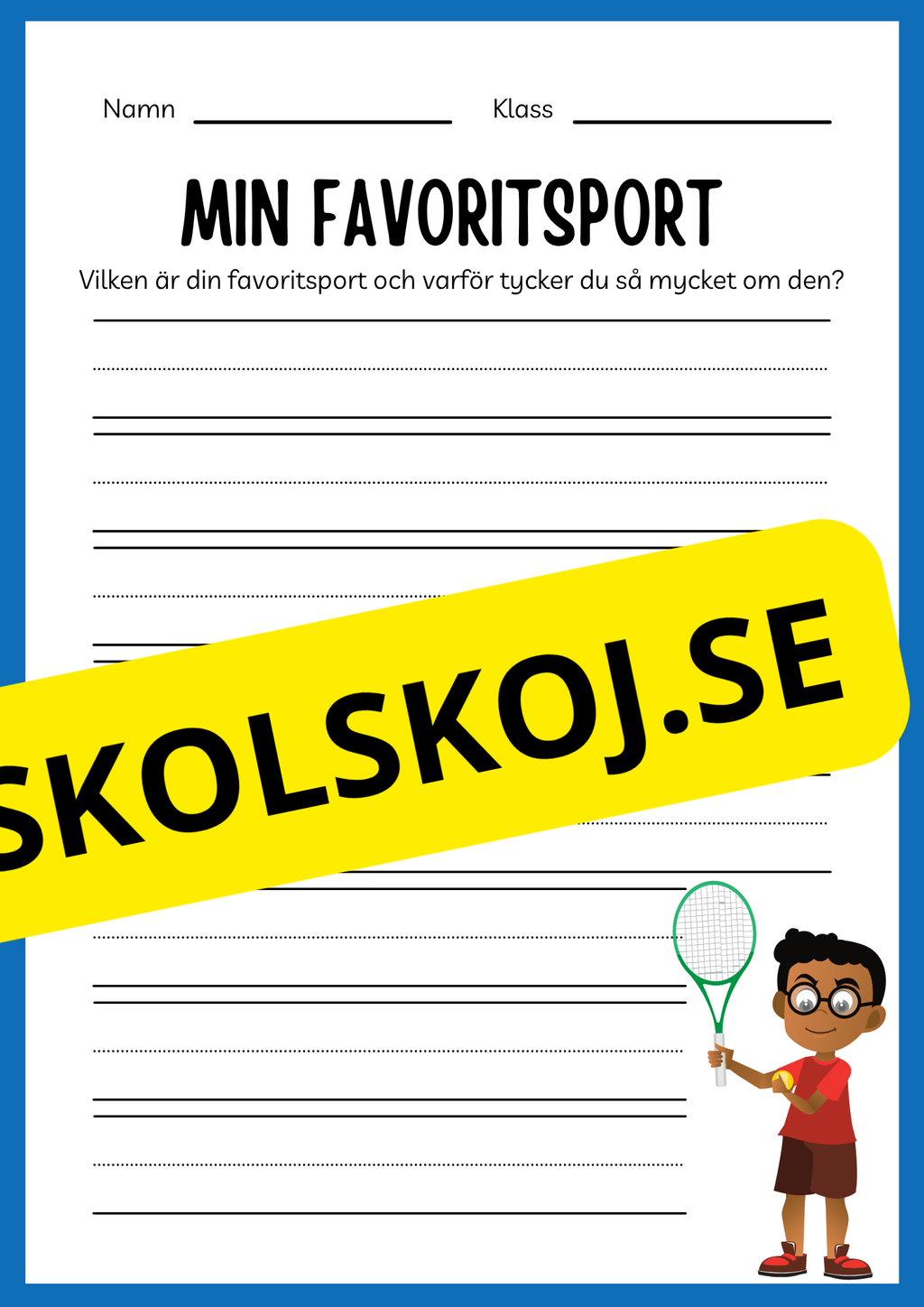 Sporter - Aktivitetsbok