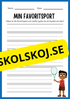 Sporter - Aktivitetsbok