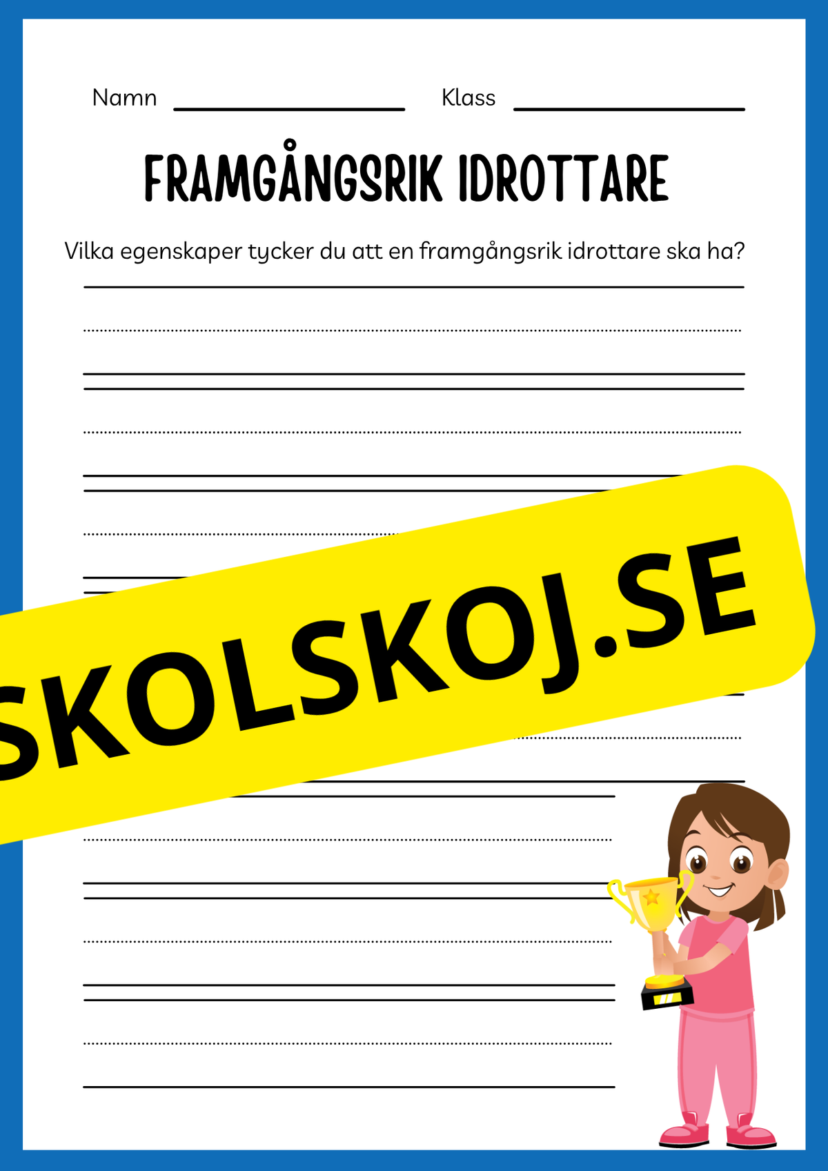 Sporter - Aktivitetsbok