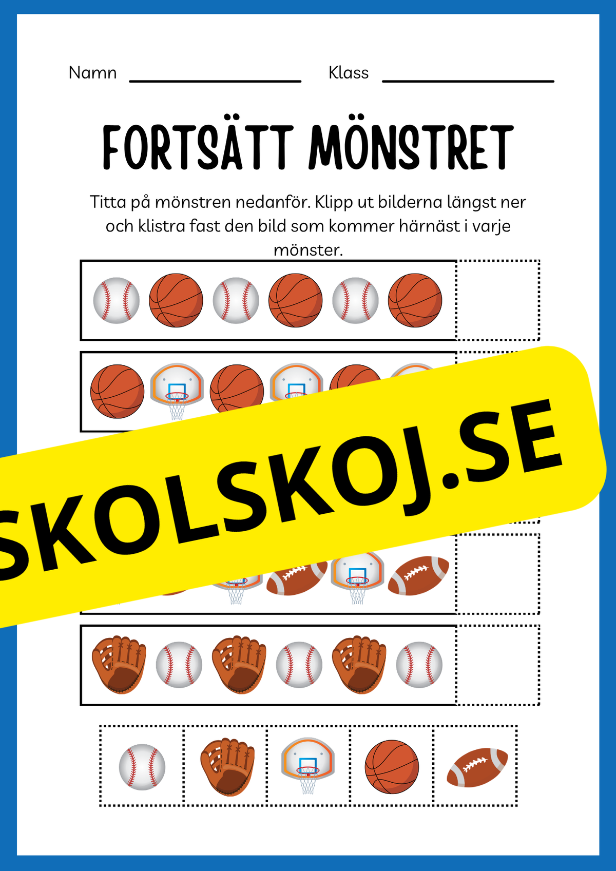 Sporter - Aktivitetsbok
