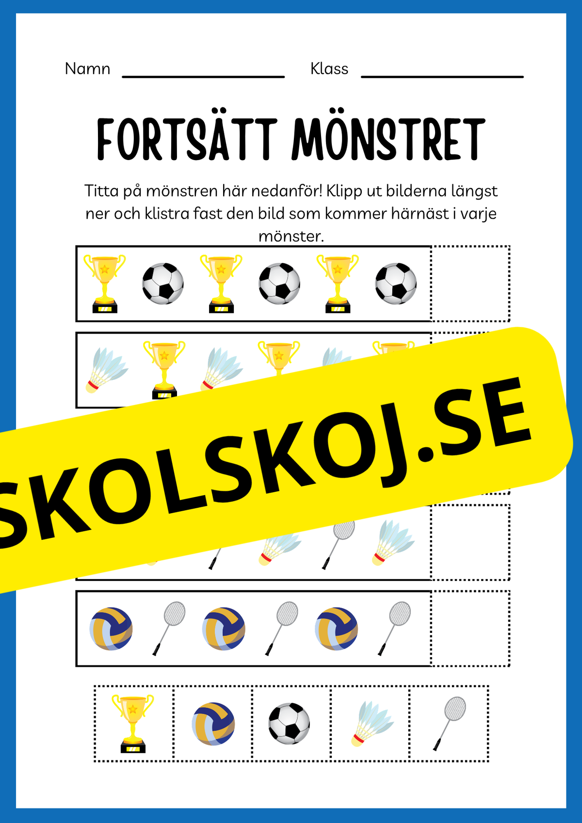 Sporter - Aktivitetsbok