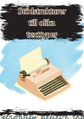 Stödstrukturer till olika texttyper