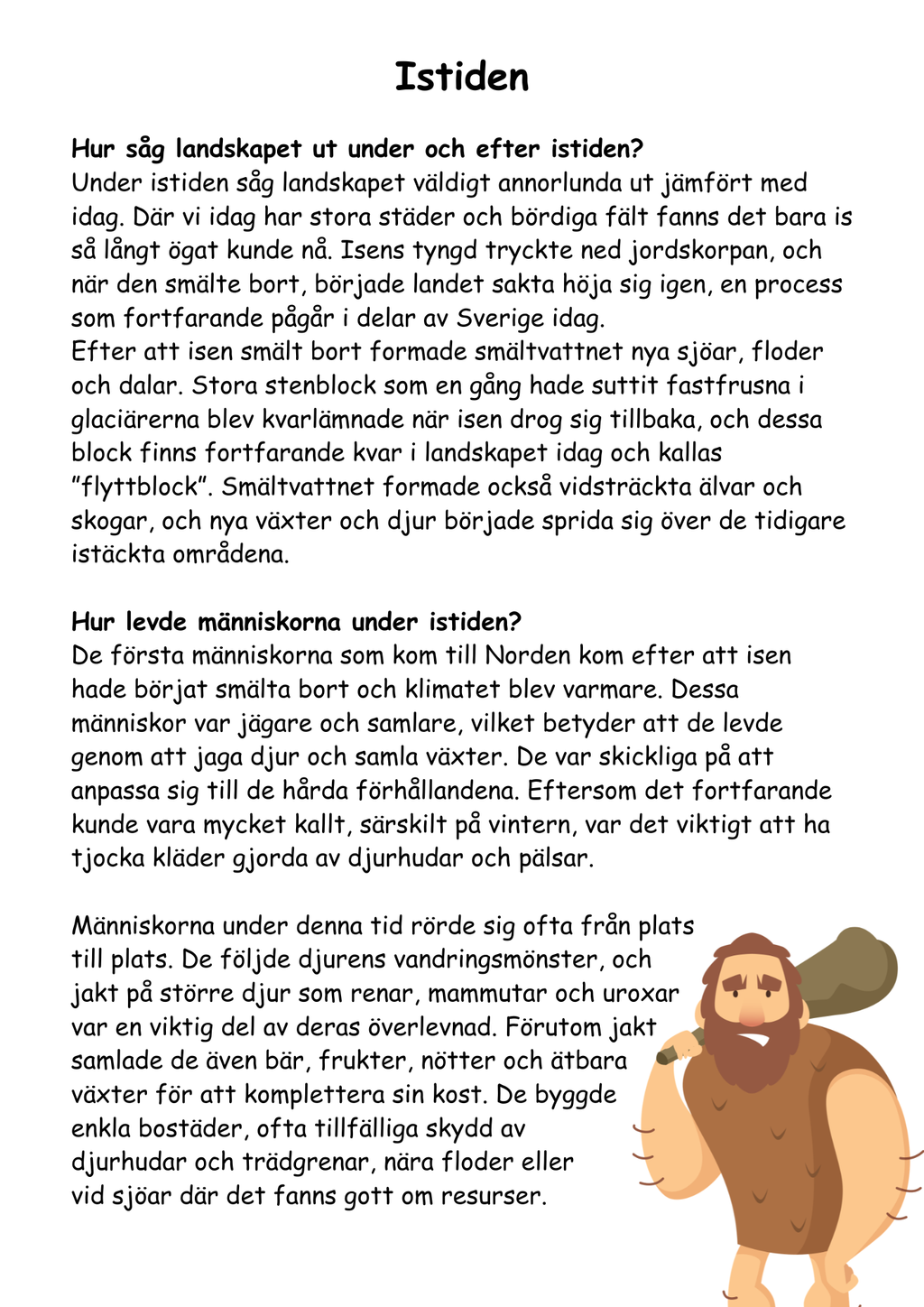 Stora historiepaketet: Från forntid till Vasatid (Åk 4–6)