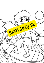 Stor målarbok - Sommar