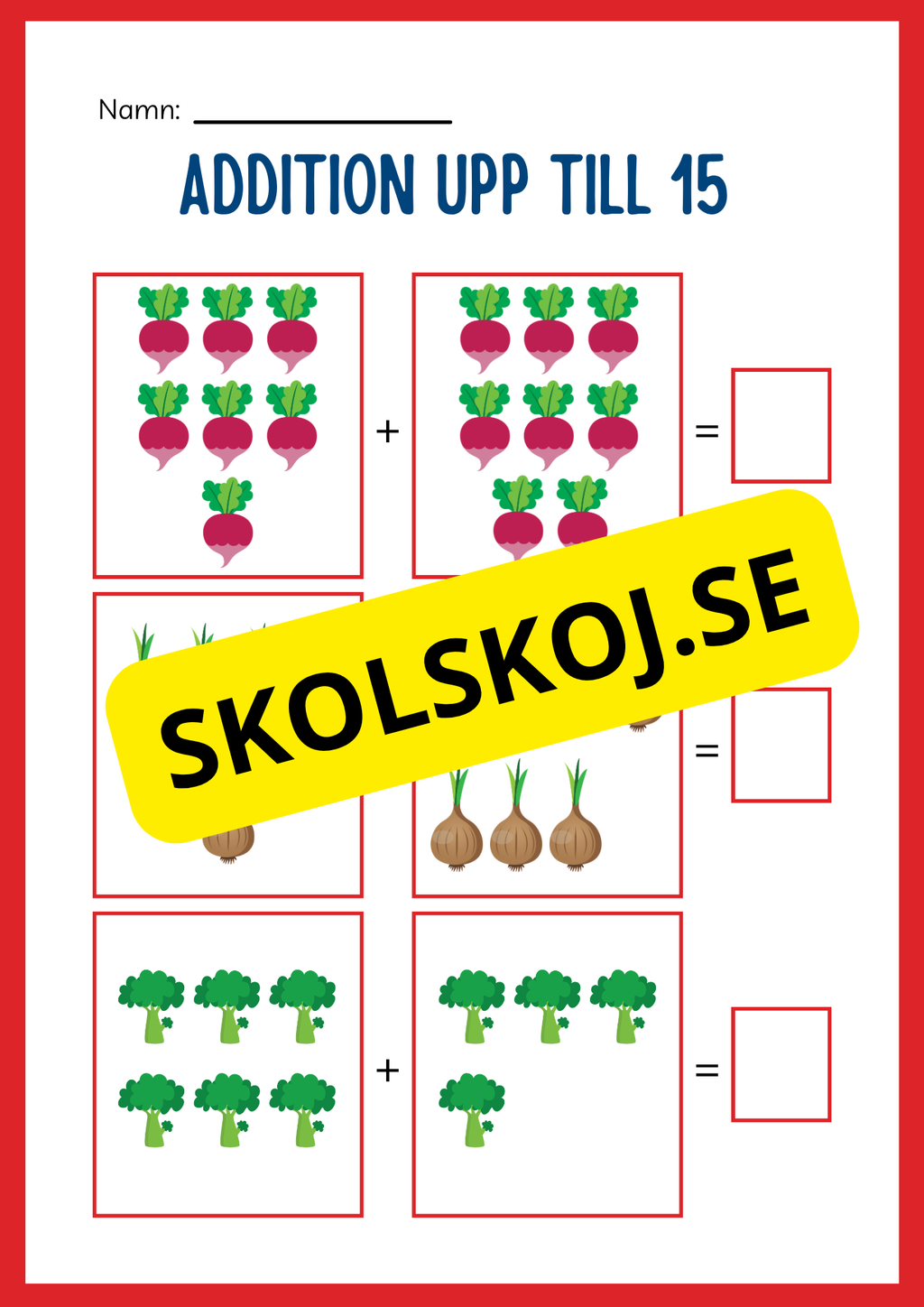 Stort paket - Addition 0 - 20