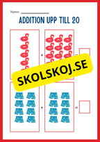 Stort paket - Addition 0 - 20