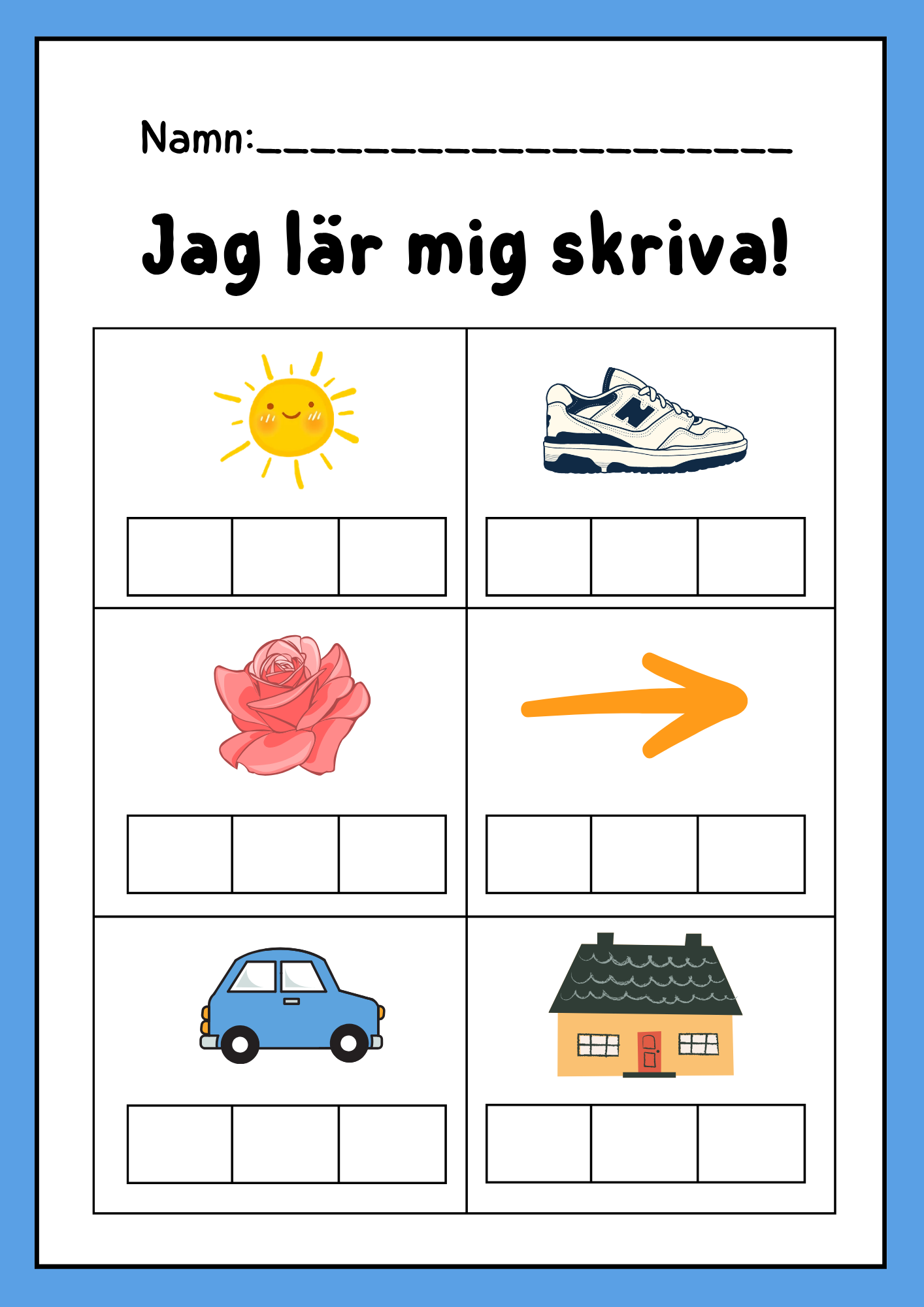 Extra stort paket - Jag lär mig läsa och skriva