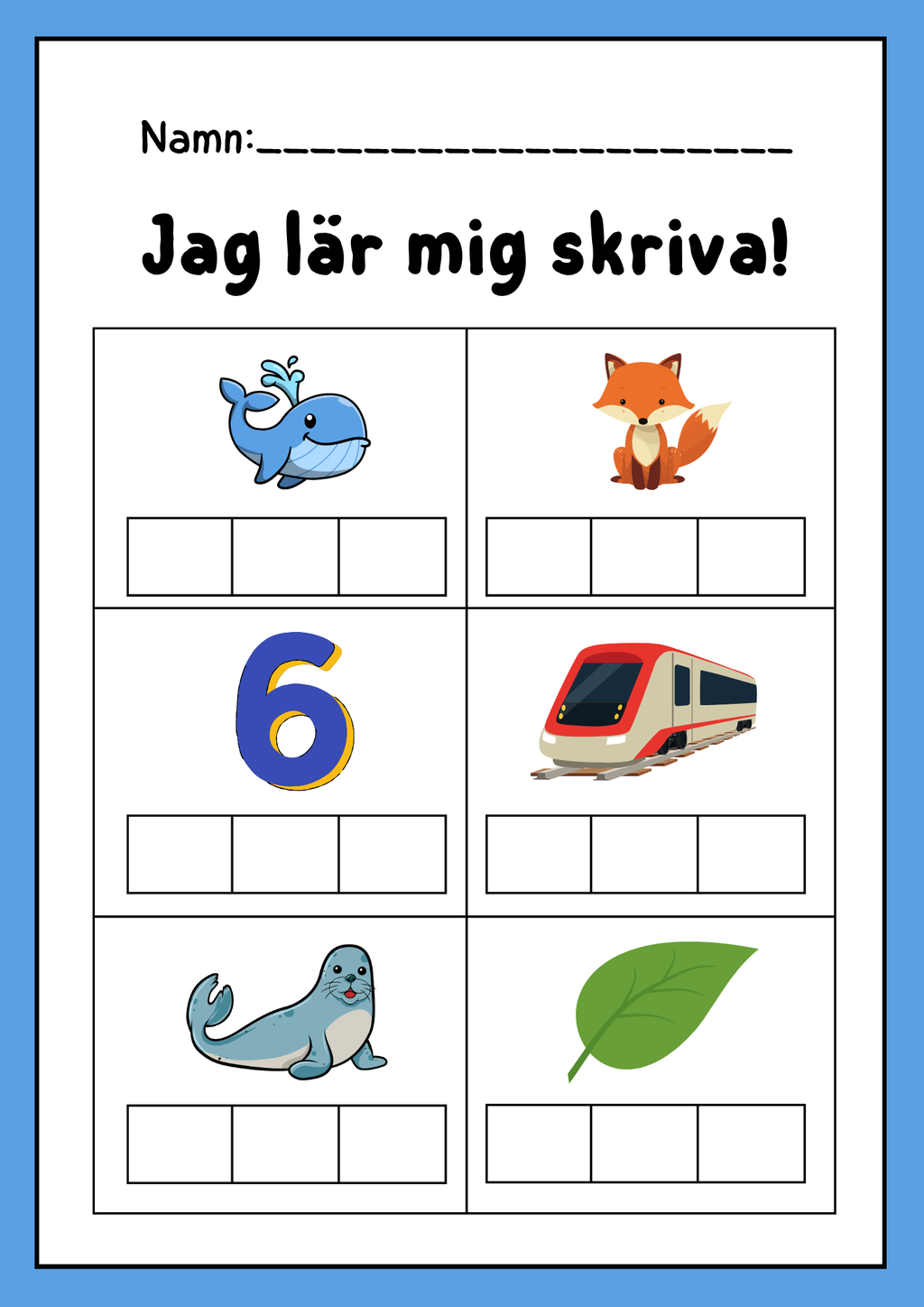 Extra stort paket - Jag lär mig läsa och skriva