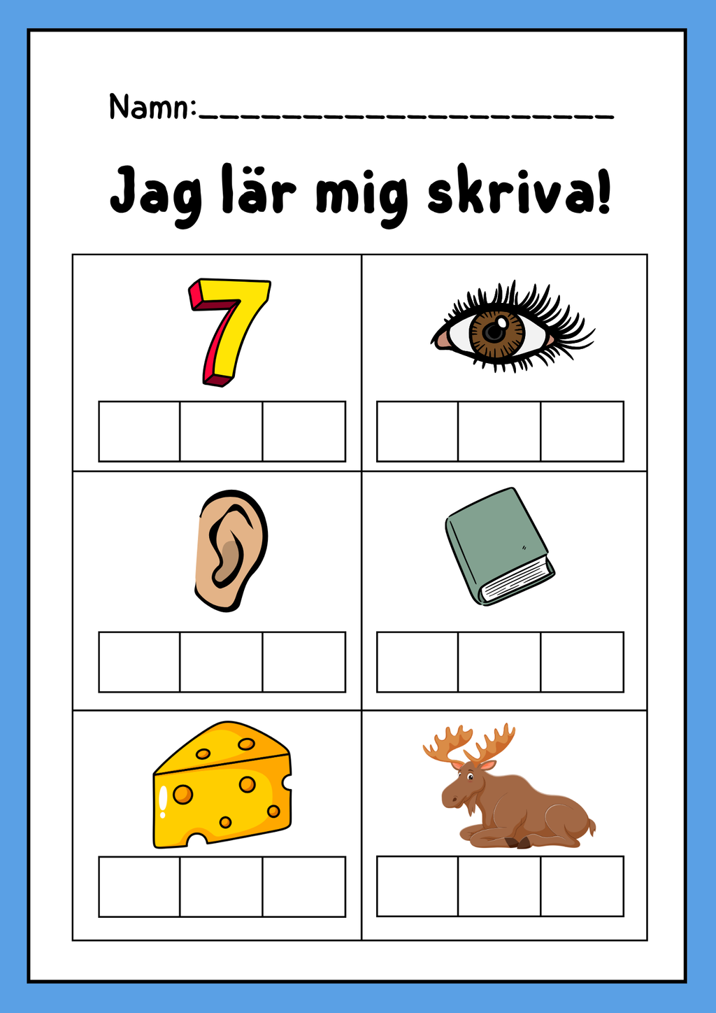 Extra stort paket - Jag lär mig läsa och skriva
