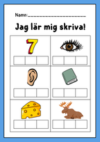 Extra stort paket - Jag lär mig läsa och skriva