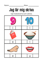 Extra stort paket - Jag lär mig läsa och skriva