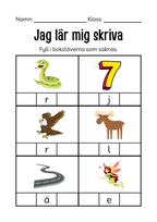 Extra stort paket - Jag lär mig läsa och skriva