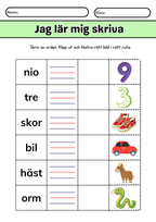 Extra stort paket - Jag lär mig läsa och skriva