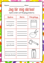 Extra stort paket - Jag lär mig läsa och skriva