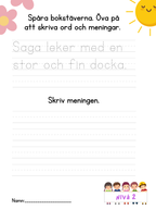 Extra stort paket - Jag lär mig läsa och skriva