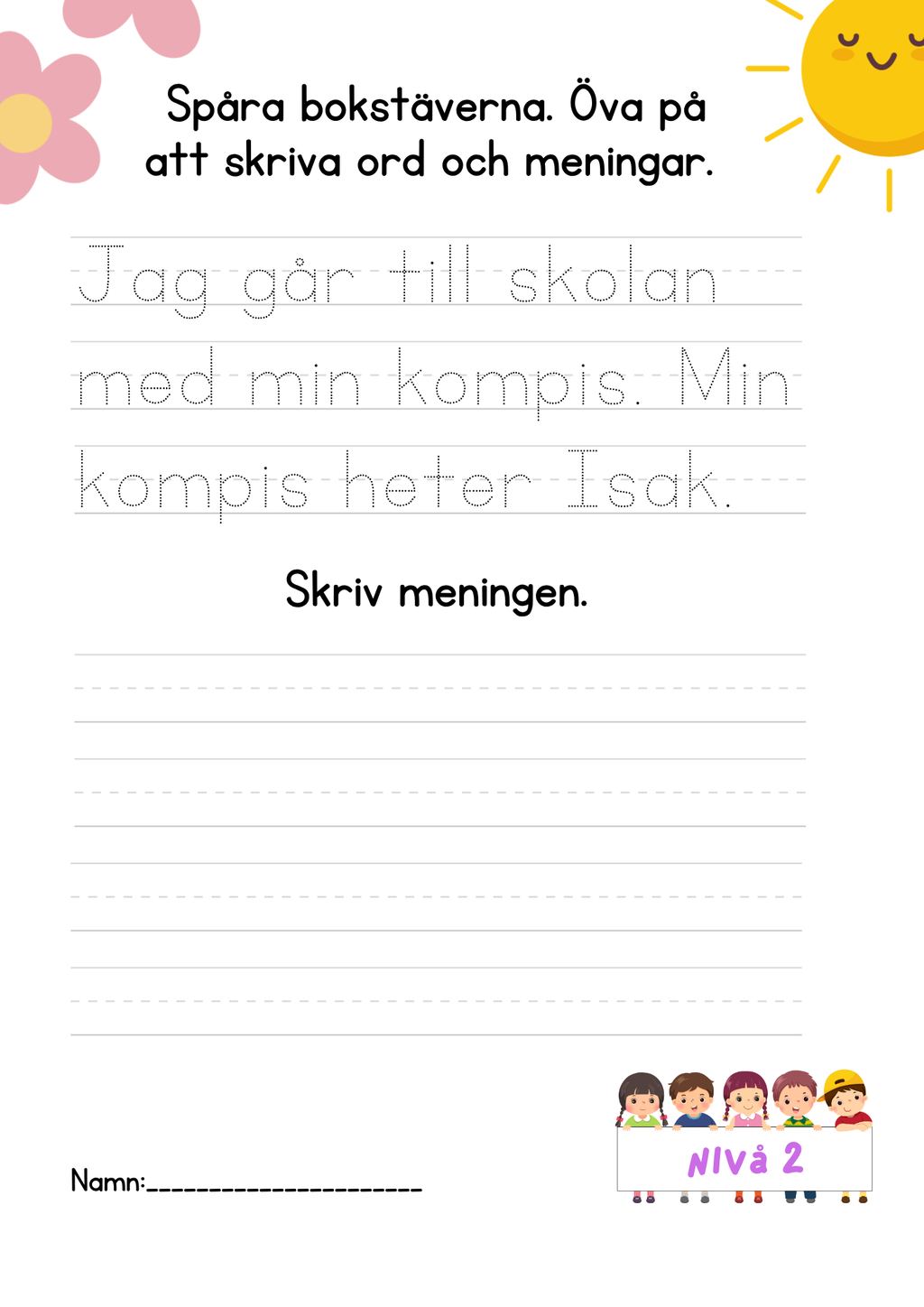 Extra stort paket - Jag lär mig läsa och skriva