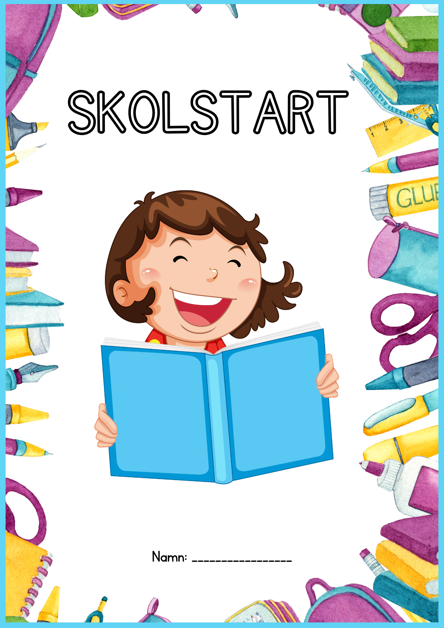 Stort paket - Skolstart (65 sidor)