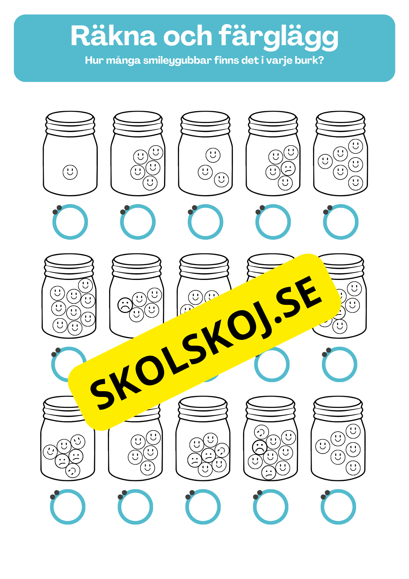 Stort paket - Skolstart (65 sidor)