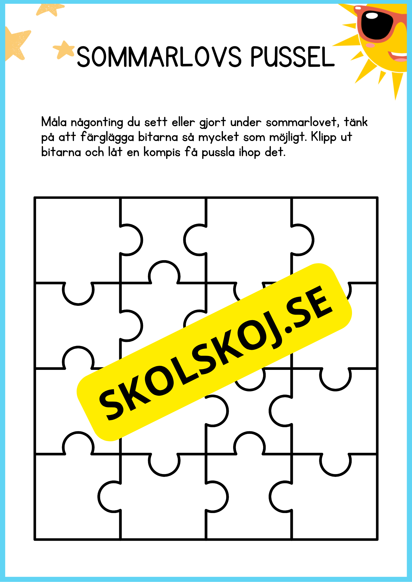 Stort paket - Skolstart (65 sidor)