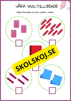 Stort paket - Skolstart (65 sidor)
