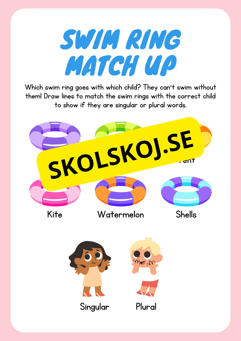 Summer vocabulary and grammar