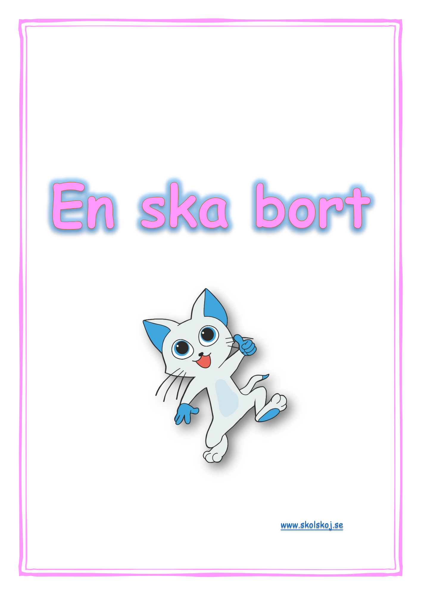 Svenska - En bokstav ska bort