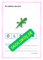 Svenska - En bokstav ska bort
