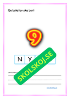 Svenska - En bokstav ska bort