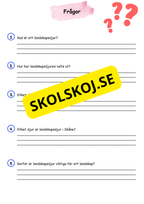 Sveriges landskapsdjur - Årskurs 4 - 6 - Biologi