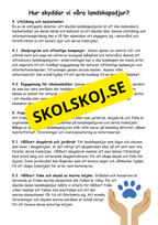 Sveriges landskapsdjur - Årskurs 4 - 6 - Biologi