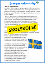 Sveriges nationaldag - Arbetshäfte