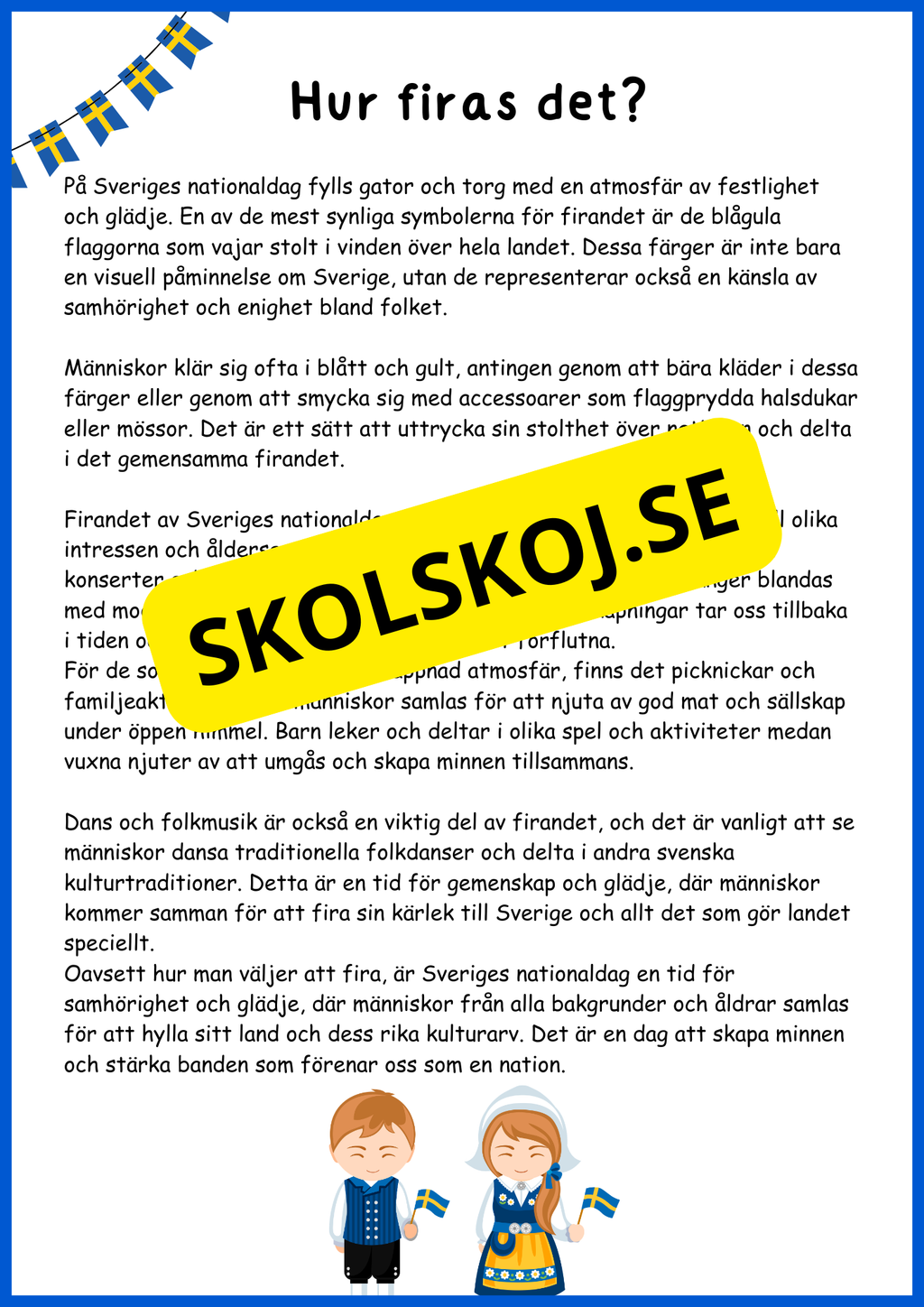 Sveriges nationaldag