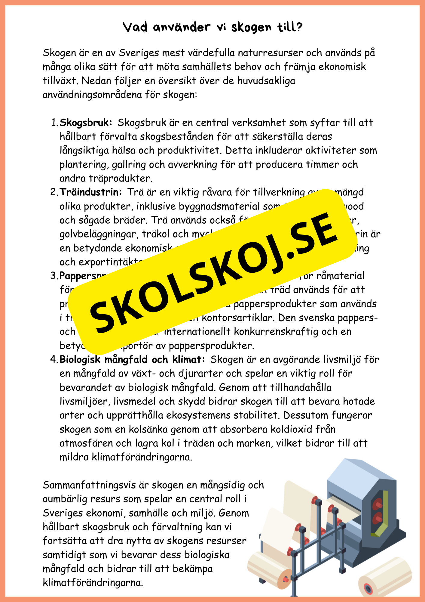 Sveriges naturresurser