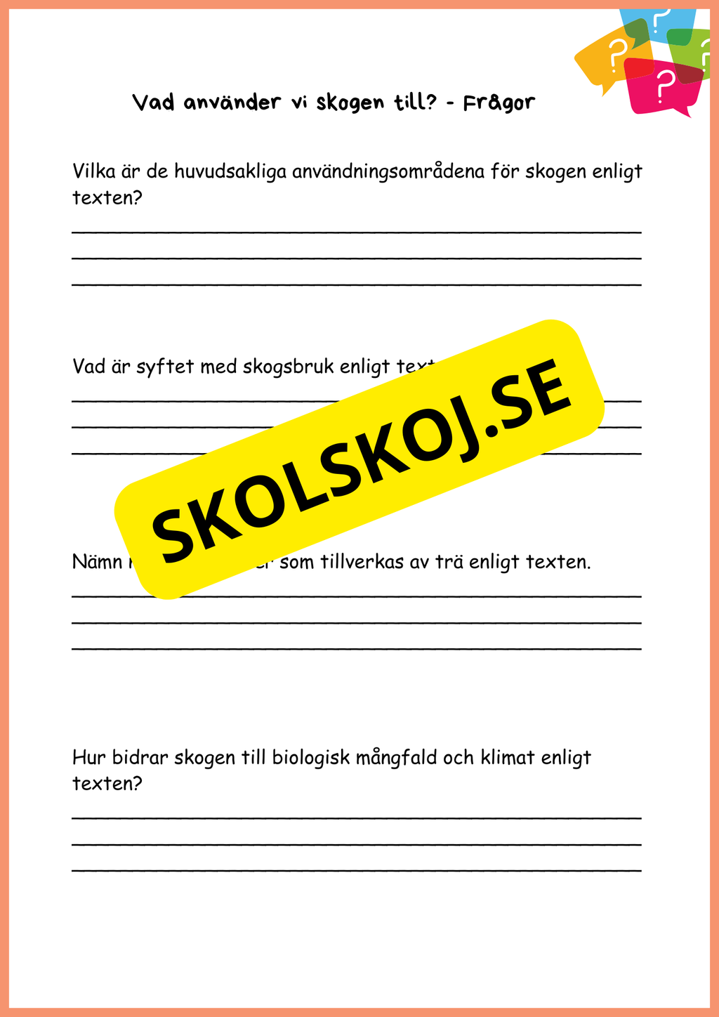 Sveriges naturresurser