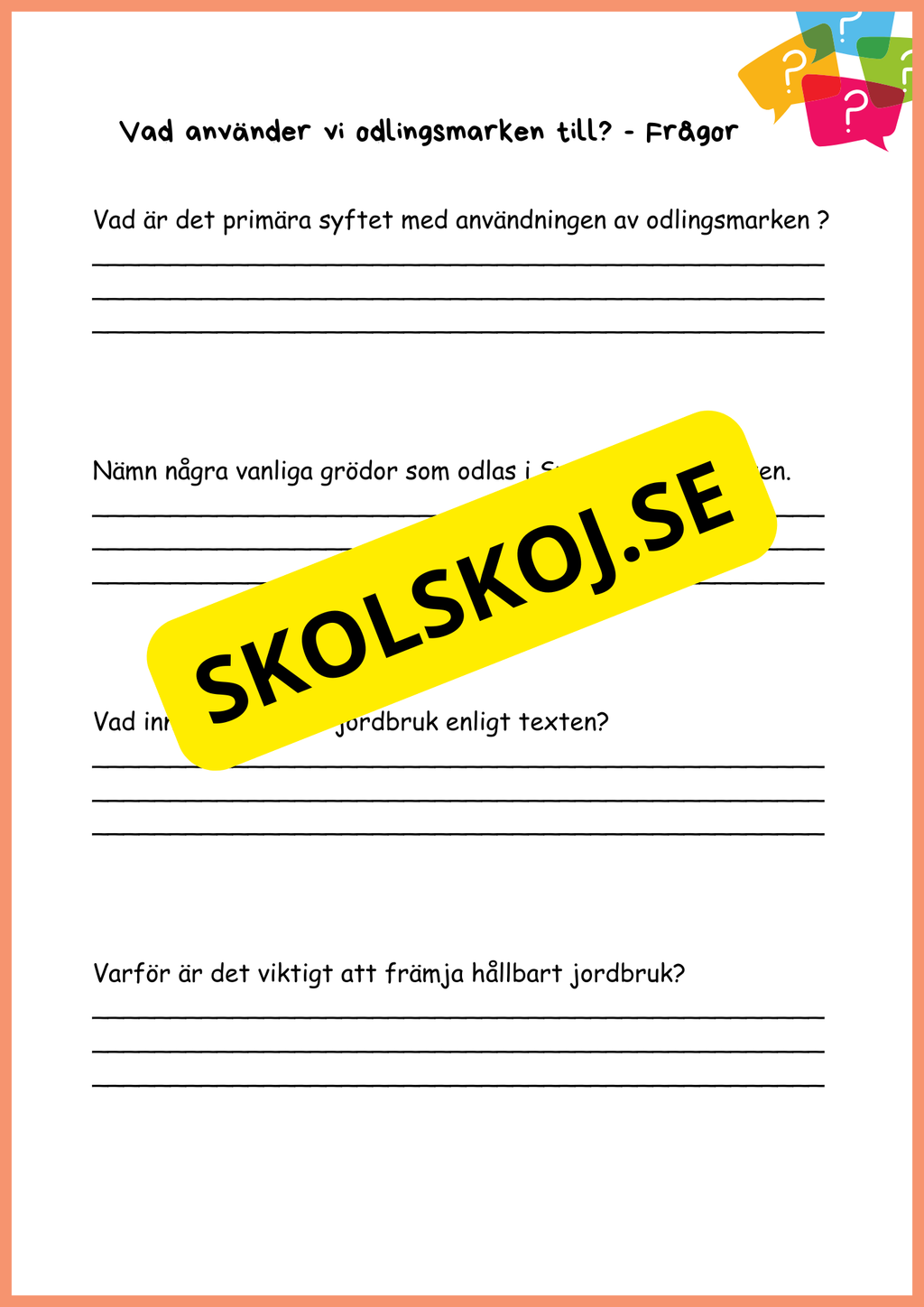 Sveriges naturresurser