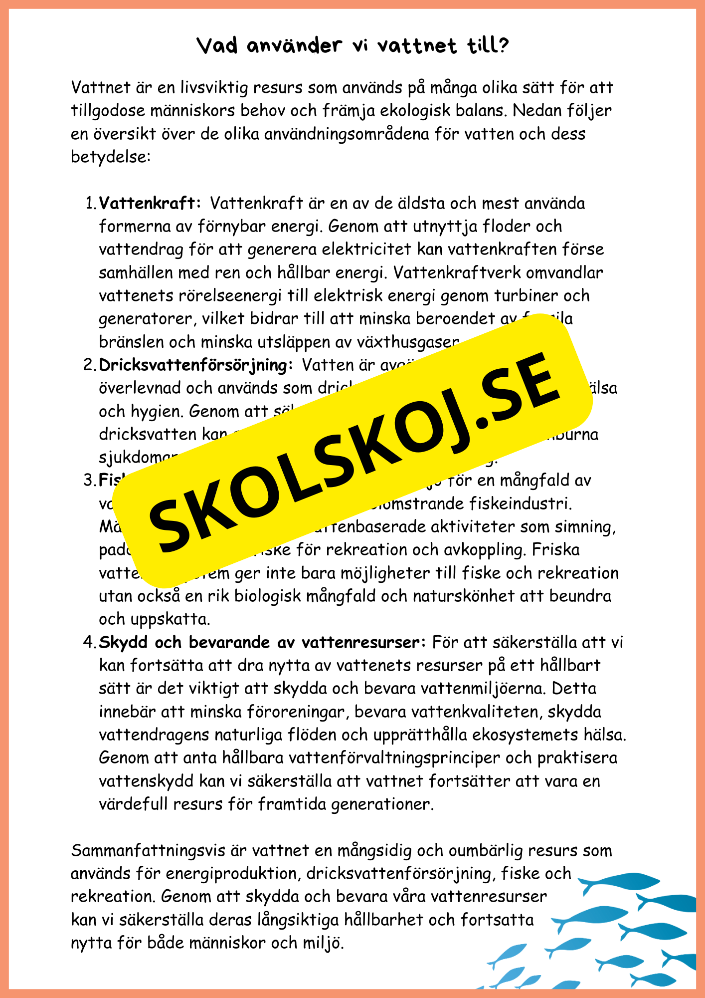 Sveriges naturresurser