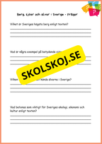 Sveriges naturresurser