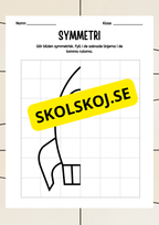 Symmetri - Blandade uppgifter