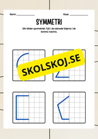 Symmetri - Blandade uppgifter