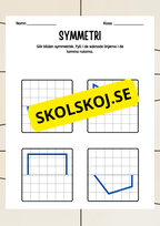 Symmetri - Blandade uppgifter