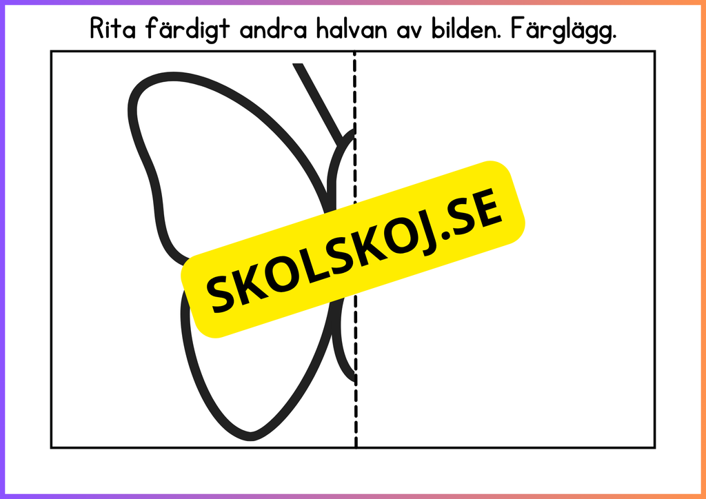 Symmetri övningar