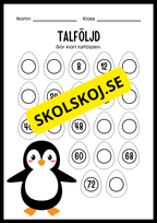 Talföljder - Årskurs 1 - 3