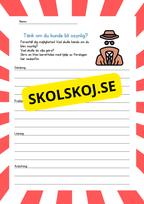 Tänk om – Små skriväventyr