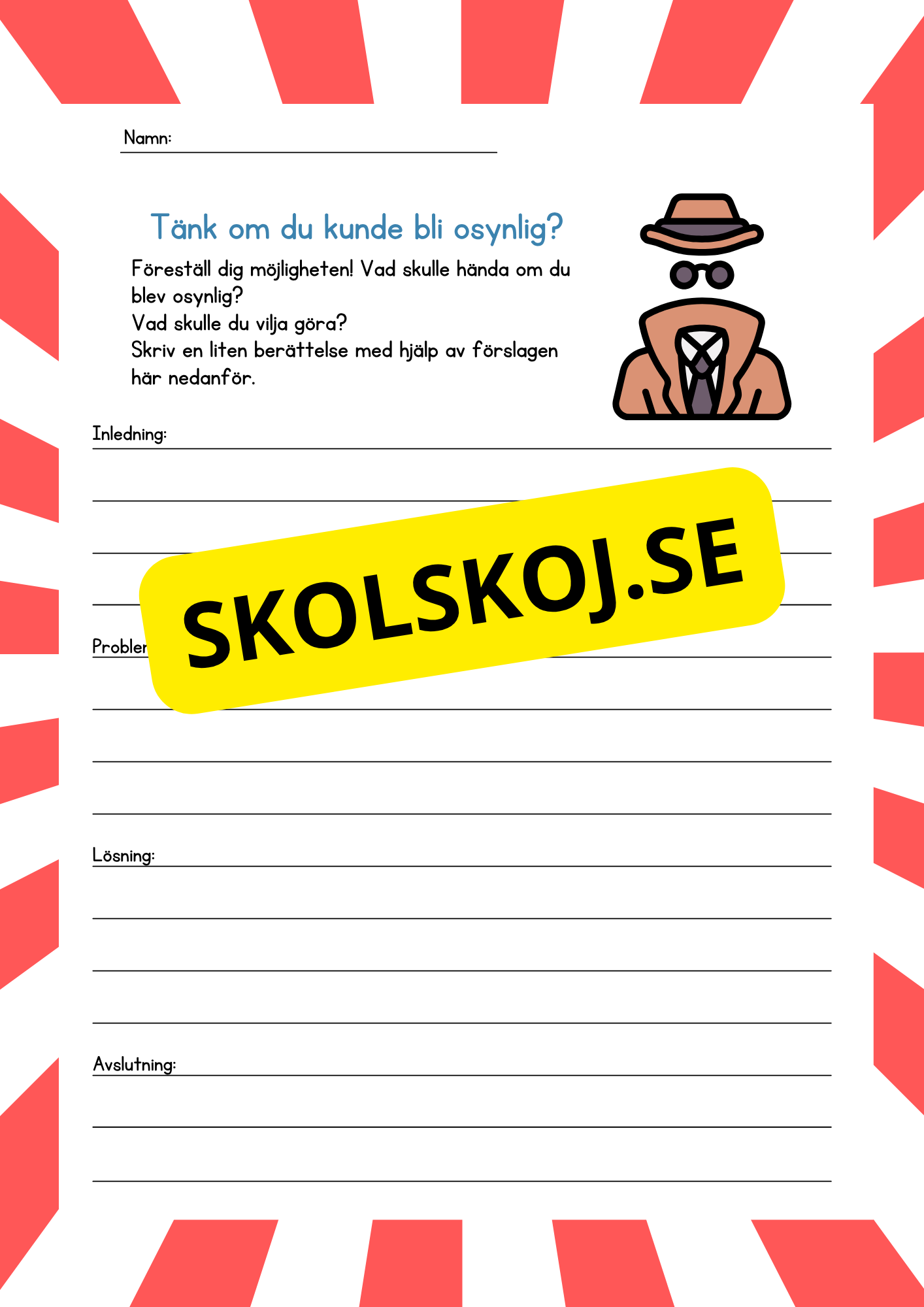 Tänk om – Små skriväventyr