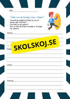 Tänk om – Små skriväventyr