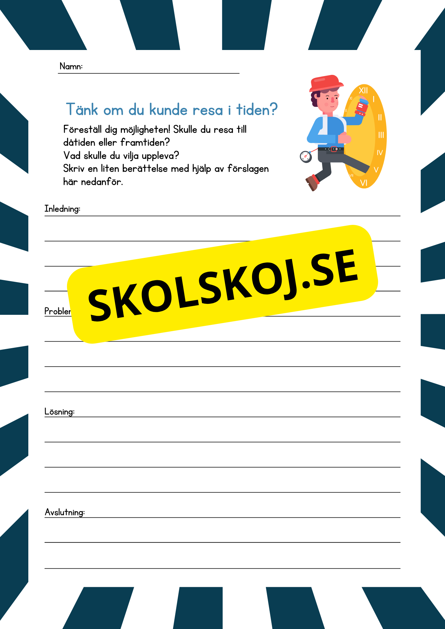 Tänk om – Små skriväventyr
