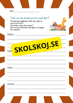 Tänk om – Små skriväventyr