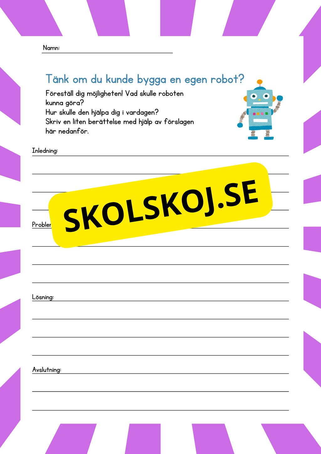 Tänk om – Små skriväventyr